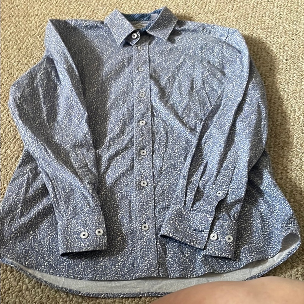 Nick graham paisley button down Pink